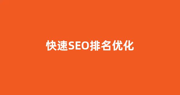 搜索引擎优化seo